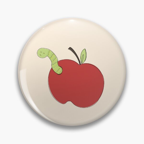Item preview, Worm in Apple designed and sold by arterburnandco.