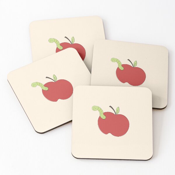 Item preview, Worm in Apple designed and sold by arterburnandco.