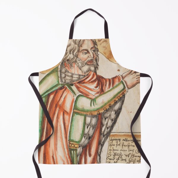Item preview, Praying priest Medieval artwork designed and sold by Vintage Designs +.