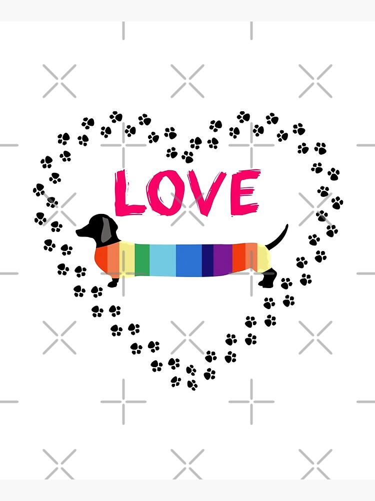 Love Dachshunds by tribbledesign