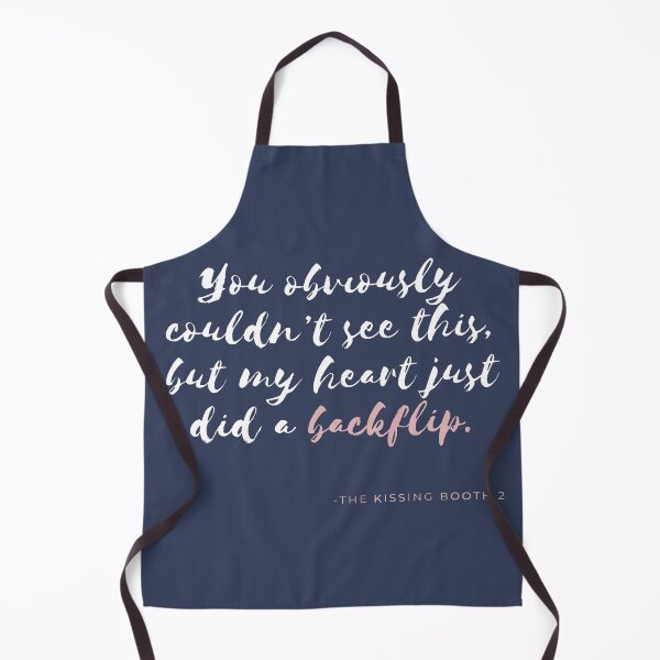 Item preview, The Kissing Booth 2 | My heart just did a backflip | Quote designed and sold by samsawant66.