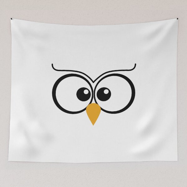 Item preview, Cartoon Owl Face designed and sold by RollzArt.