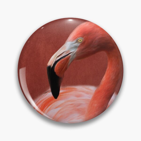 Item preview, Flamingo in pink with texture designed and sold by Nicole Bleck.