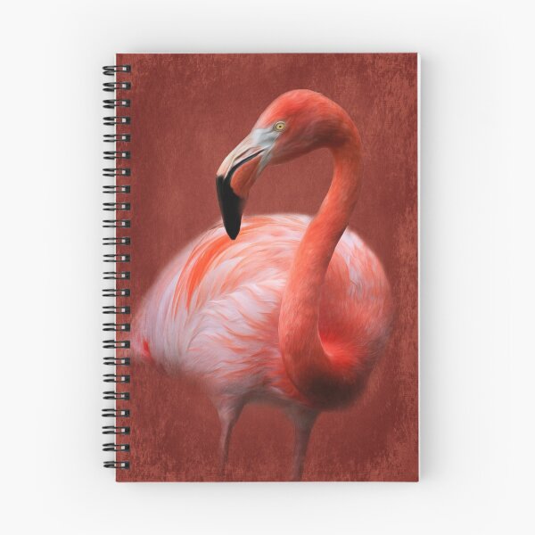 Item preview, Flamingo in pink with texture designed and sold by Nicole Bleck.