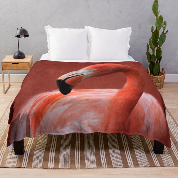 Item preview, Flamingo in pink with texture designed and sold by Nicole Bleck.