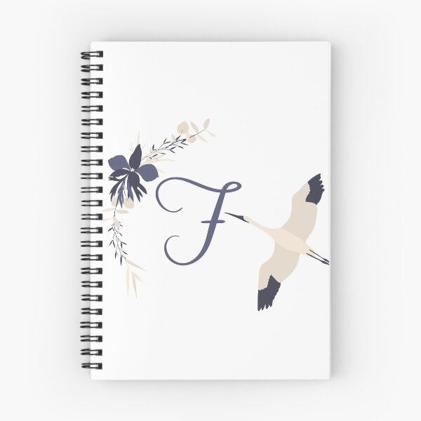 Artikelvorschau, Fleur Initial F. entworfen und verkauft von limeandcedar.