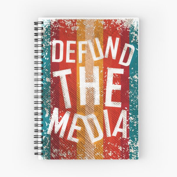 Aperçu de l'œuvre Defund The Media créée et vendue par goldewin.