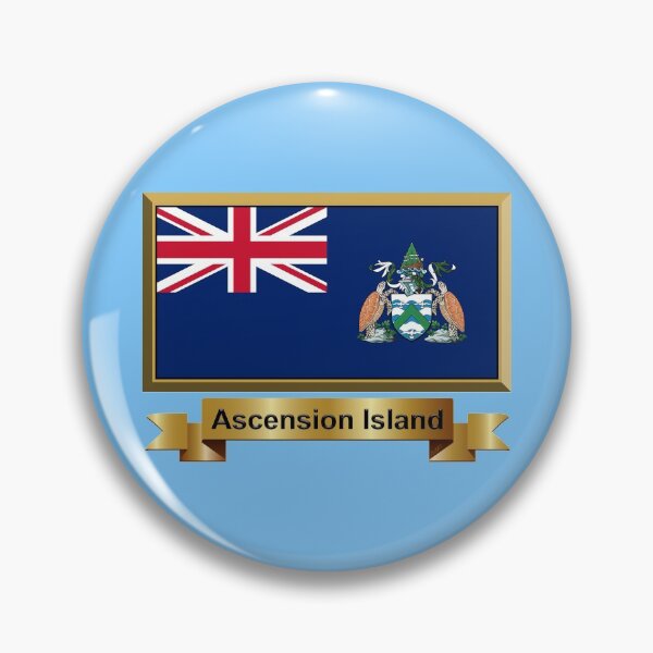 Item preview, Ascension Island Flag Gifts, Stickers & Products (N) designed and sold by mpodger.