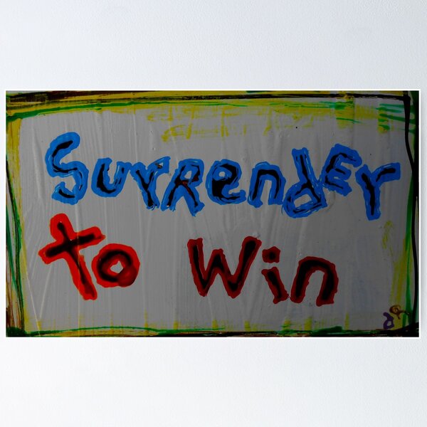 Item preview, surrender to win designed and sold by songsforseba.