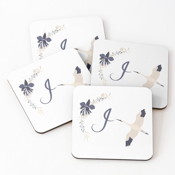 Item preview, Fleur Initial I designed and sold by limeandcedar.