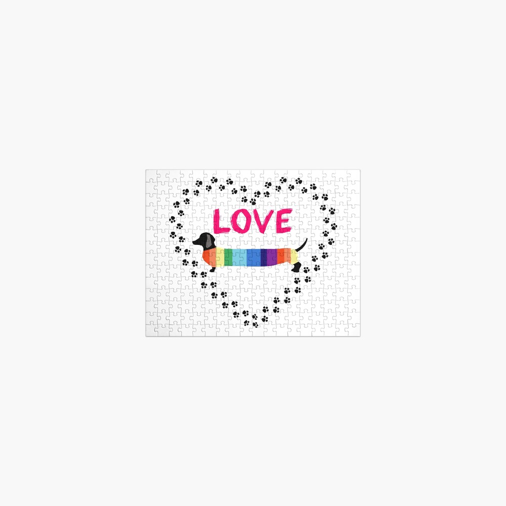 Love Dachshunds Jigsaw Puzzle