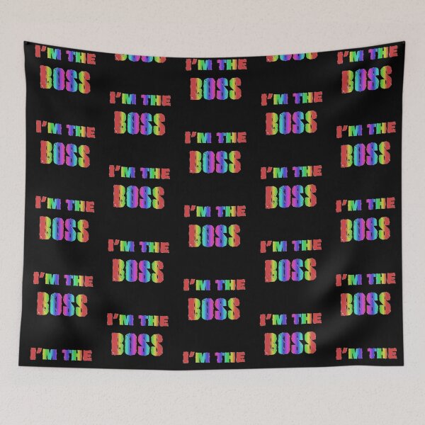 Item preview, Im a Black Rainbow Boss designed and sold by NoMatterLab.