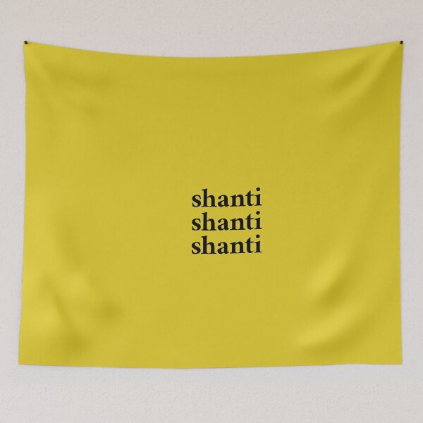 Item preview, Shanti ("peace" in sanskrit) designed and sold by InSamsara.
