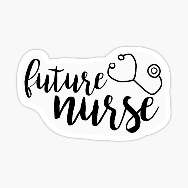 Future Nurse Sticker