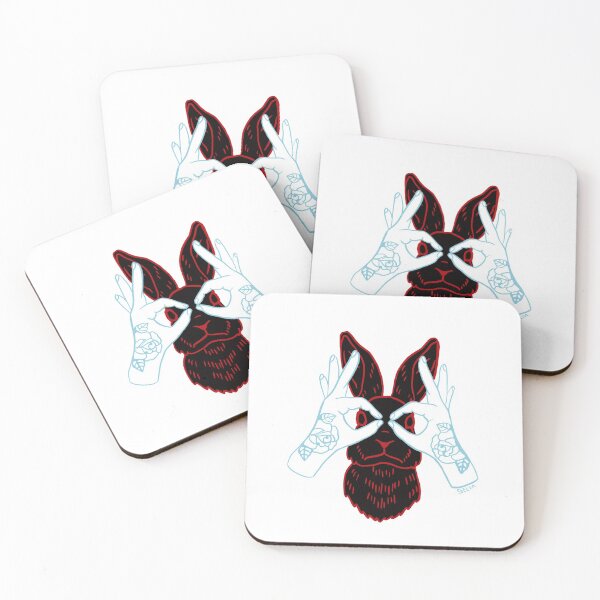 Item preview, Black rabbit designed and sold by Selva-arte.