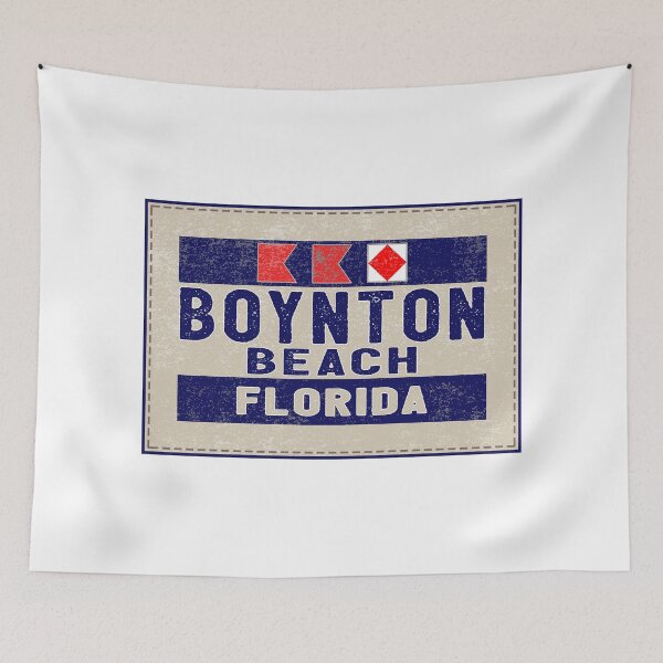 Item preview, Copy of Boynton Beach Florida Tropical Beach Surfing Scuba Surf Vacation designed and sold by DESTINATIONS DECAL DOS.