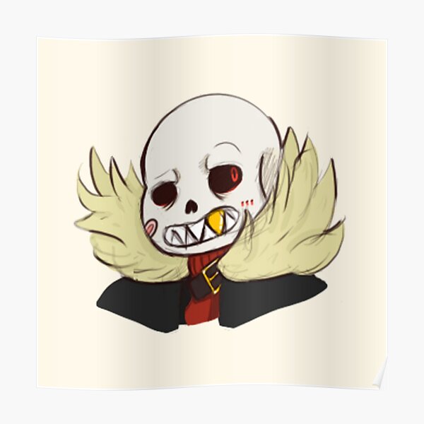 Fell Sans Poster By Blackbeary Art Redbubble