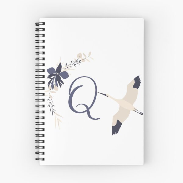 Item preview, Fleur Initial Q designed and sold by limeandcedar.