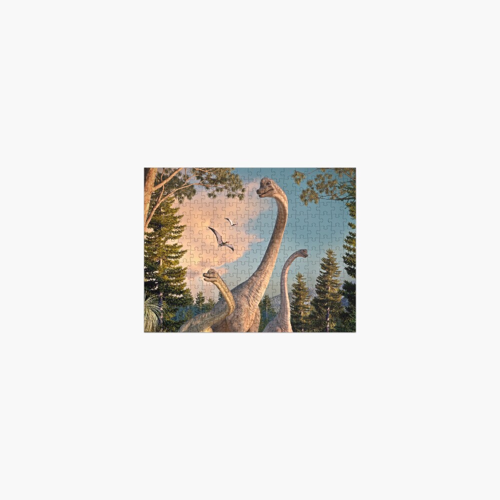 Brachiosaurus Walk Jigsaw Puzzle