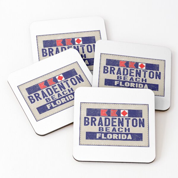 Item preview, Bradenton Beach Florida Tropical Beach Surfing Scuba Surf Vacation designed and sold by DESTINATIONS DECAL DOS.