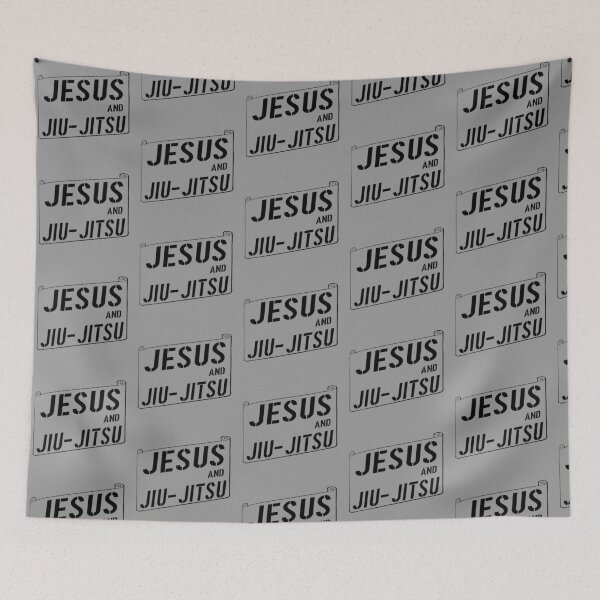 Item preview, Jesus & Jiu-Jitsu | Black Variant designed and sold by ZMorrisDesigns.