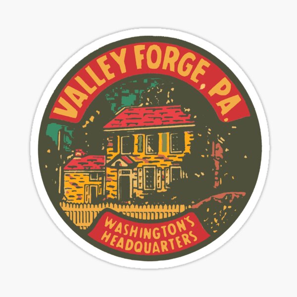 Vintage Valley Forge Decal Sticker