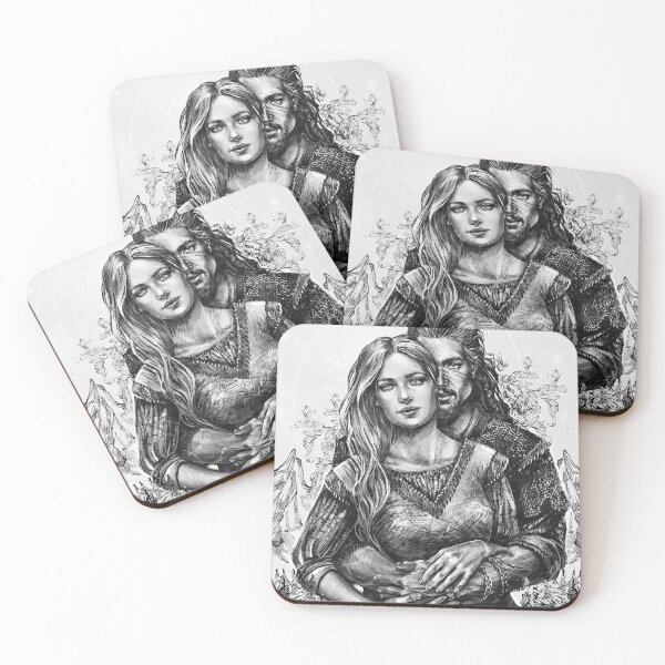 Item preview, Aethelflaed and Uhtred designed and sold by JustAnor.