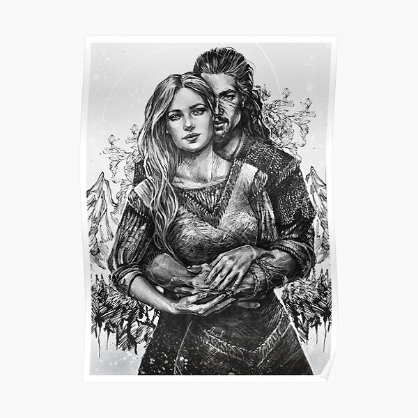 Aethelflaed and Uhtred Poster