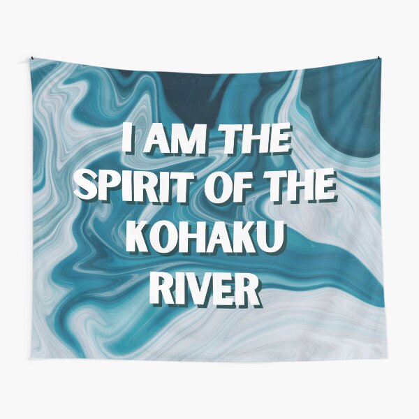 Spirited Away Haku Name Tapestry