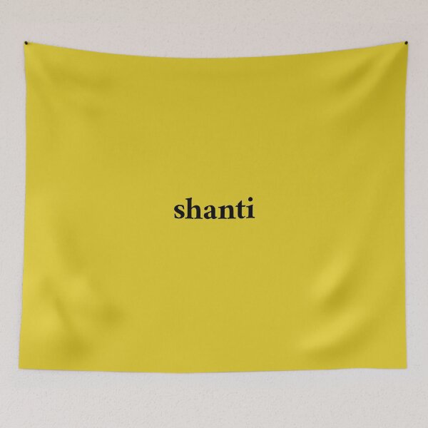 Item preview, Shanti ("peace" in sanskrit) designed and sold by InSamsara.