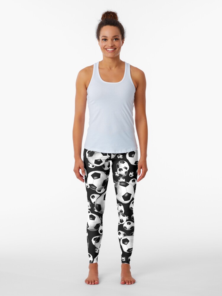 Soccer print store leggings