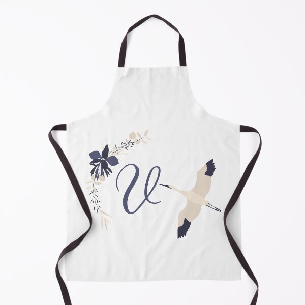 Item preview, Fleur Initial V designed and sold by limeandcedar.
