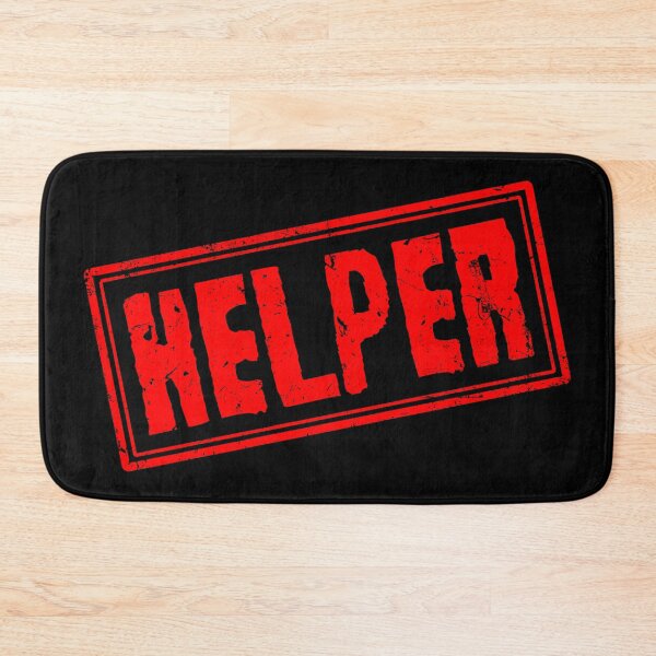 Item preview, The Helper (Vintage Retro Stamp) designed and sold by SassyClassyMe.