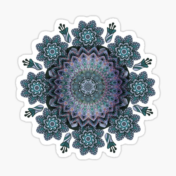 Abstract Mandala Art work Sticker