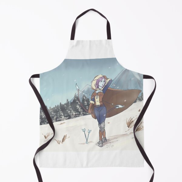 Item preview, Skadi goddess of winter and hunter designed and sold by LauraPemArt.