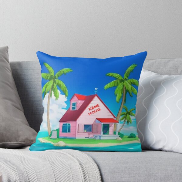 Item preview, Kame House Dragon Ball Cushion designed and sold by kurooe.