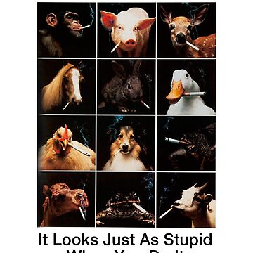 Artwork thumbnail, Anti Smoking Animals by dualogy