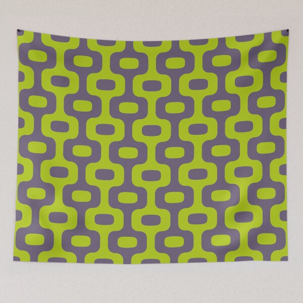 Item preview, Ipanema Green and Grape Pattern designed and sold by StupidHeadArt.