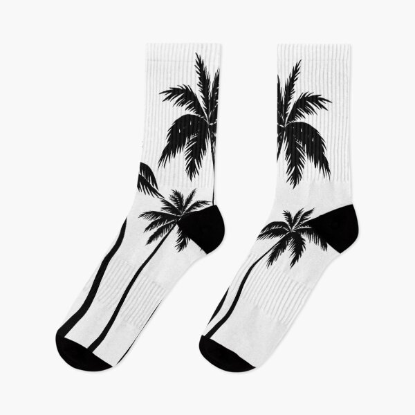 Item preview, Black and White Tropical Palm Trees designed and sold by Epitome Girl.