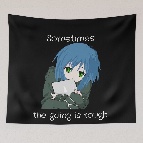 Item preview, Sad anime - Sometimes the going is tough designed and sold by TeeZoneZtore.