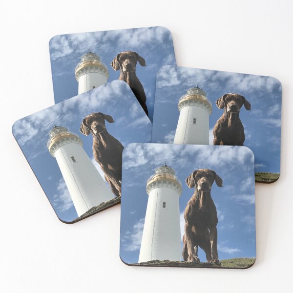 Item preview, Luna’s staycation at Cantick Head Lighthouse on the beautiful Orkney island of Hoy in Scotland  designed and sold by Alan Mackinnon.