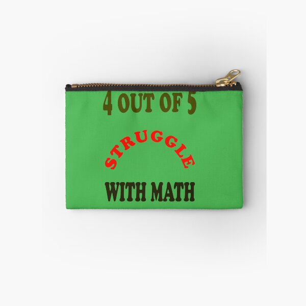 Item preview, 4 Out of 5 Struggle With Math designed and sold by AVOGATO KITTY KAT  CAT.