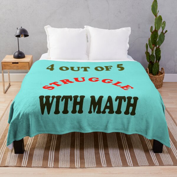Item preview, 4 Out of 5 Struggle With Math designed and sold by AVOGATO KITTY KAT  CAT.