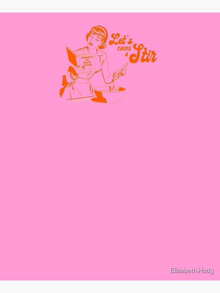 Lets Cause A Stir - The Peach Fuzz by elizabethhudy