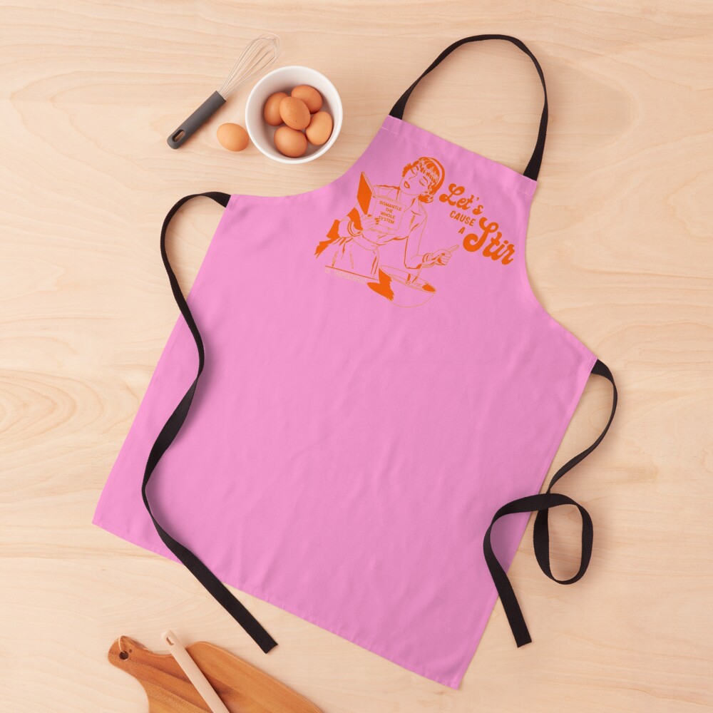 Lets Cause A Stir - The Peach Fuzz Apron
