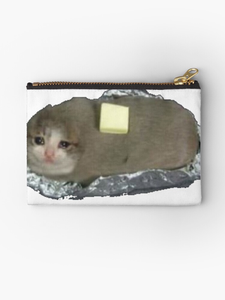sad cat potato
