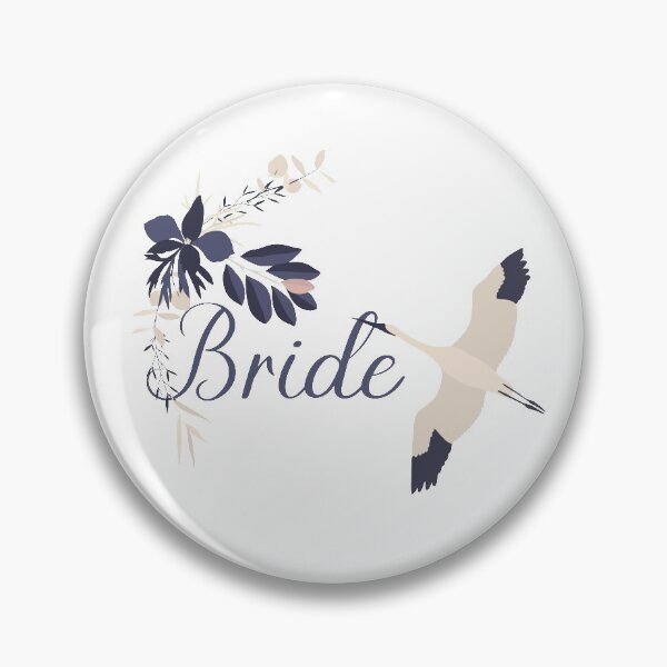 Item preview, Bride Bird Floral designed and sold by limeandcedar.