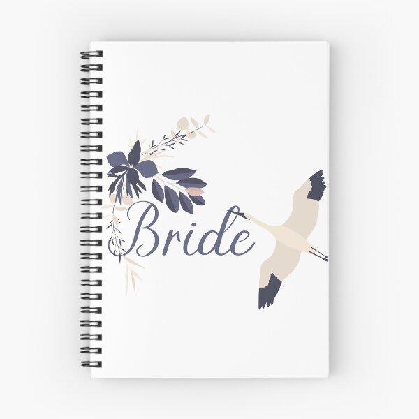 Item preview, Bride Bird Floral designed and sold by limeandcedar.