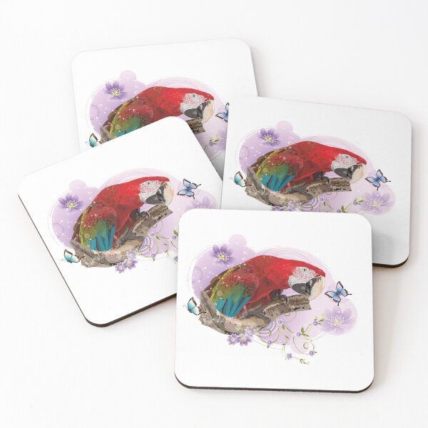 Item preview, green-winged macaw designed and sold by obscurite.