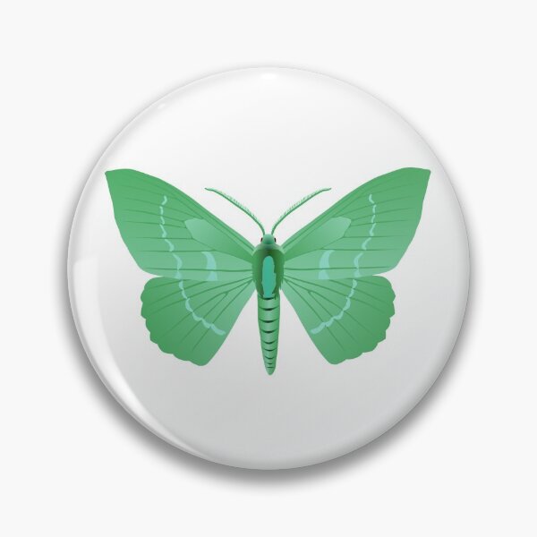 Item preview, Green moth designed and sold by Elonium.